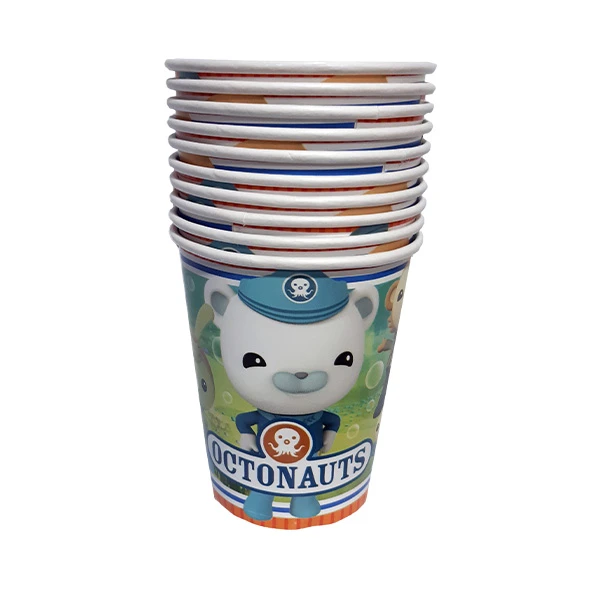 لیوان یکبار مصرف مدل اختانوردان کد 1 مجموعه 10 عددی