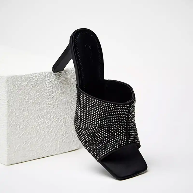 صندل زنانه مکس مدل Embellished Stiletto