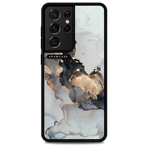 AKAM AMCWSGS21U-MARBEL2 Cover For Samsung Galaxy S21 Ultra
