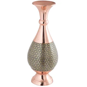 گلدان خاتم رستا کد 8-21-101 ارتفاع 25 سانتی متر