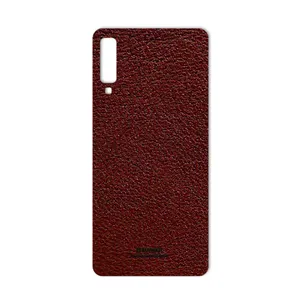 MAHOOT Natural Leather Cover Sticker for SAMSUNG A7 2018
