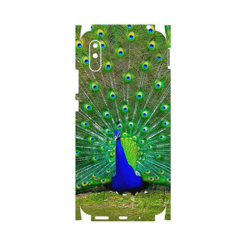 برچسب پوششی ماهوت مدل Peacock-FullSkin مناسب برای گوشی موبایل شیائومی Redmi 9A