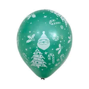 بادکنک سورتک طرح کریسمس مدل STCH156 بسته 8 عددی