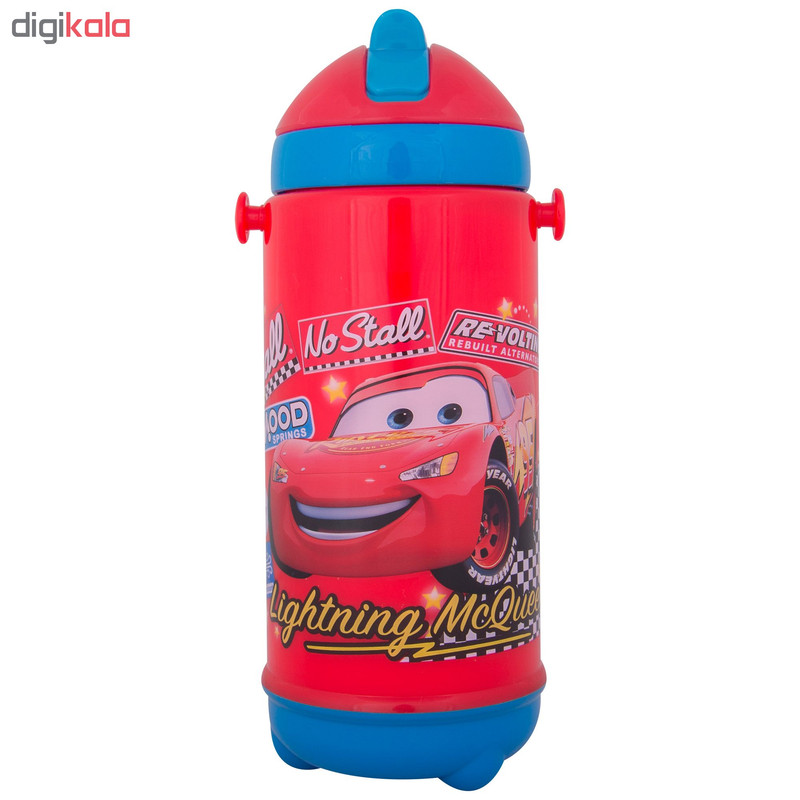 قمقمه کودک مدل CARTOON CAR حجم 0.5 لیتر