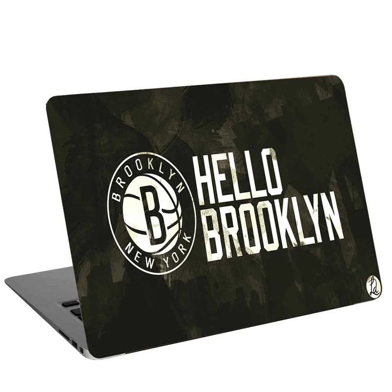 استیکر لپ تاپ طرح BROOKLYN NETSکد cl-122مناسب برای لپ تاپ 15.6 اینچ