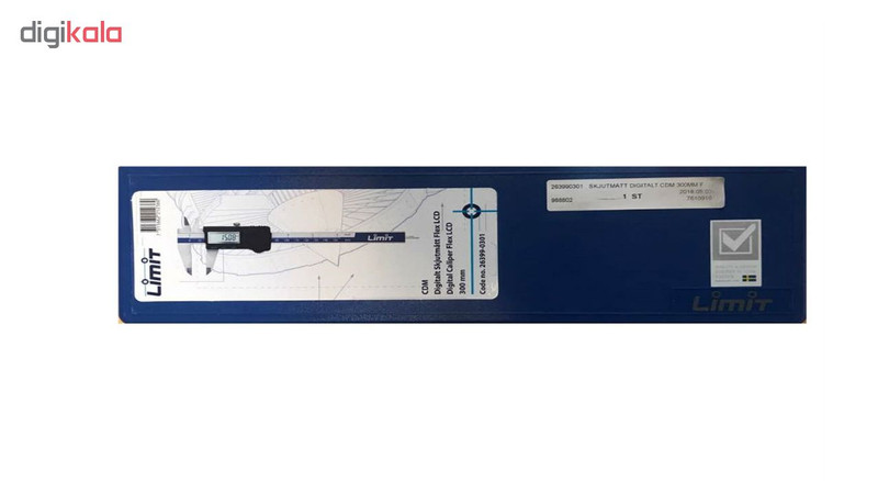 کولیس دیجیتال لیمیت کد 263990202 گستره 200-0 میلی متر کولیس دیجیتال لیمیت کد 263990202 گستره 200-0 میلی متر