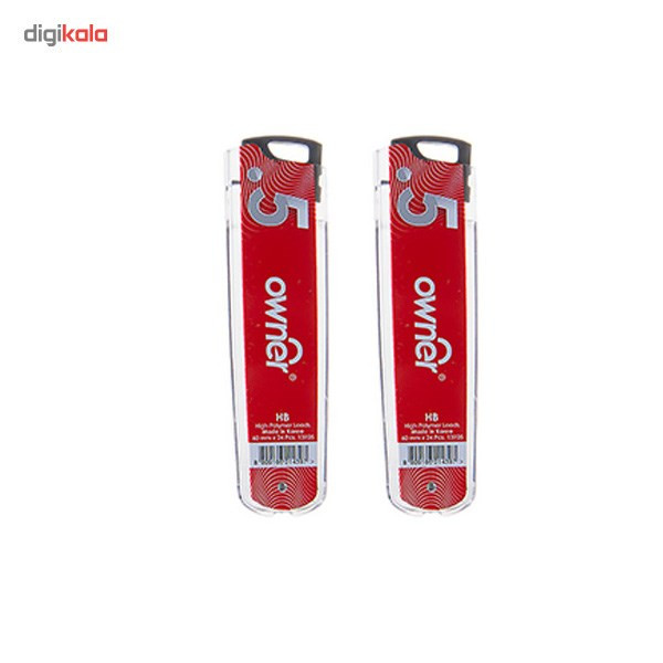 نوک مداد نوکی 0.5 میلیمتری اونر مدل High Polymer طرح 1 - بسته 6 عددی نوک مداد نوکی 0.5 میلیمتری اونر مدل High Polymer طرح 1 - بسته 6 عددی