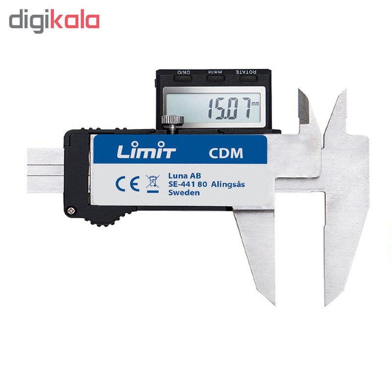 کولیس دیجیتال لیمیت کد 263990202 گستره 200-0 میلی متر کولیس دیجیتال لیمیت کد 263990202 گستره 200-0 میلی متر