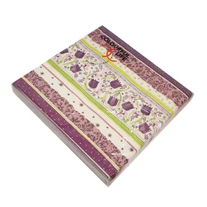 دستمال سفره کالرفول لایف مدل LN0457 بسته 20 عددی