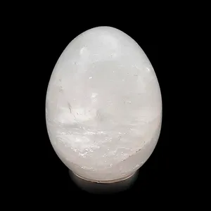 سنگ راف مدل تخم مرغ کوارتز کد 6-97