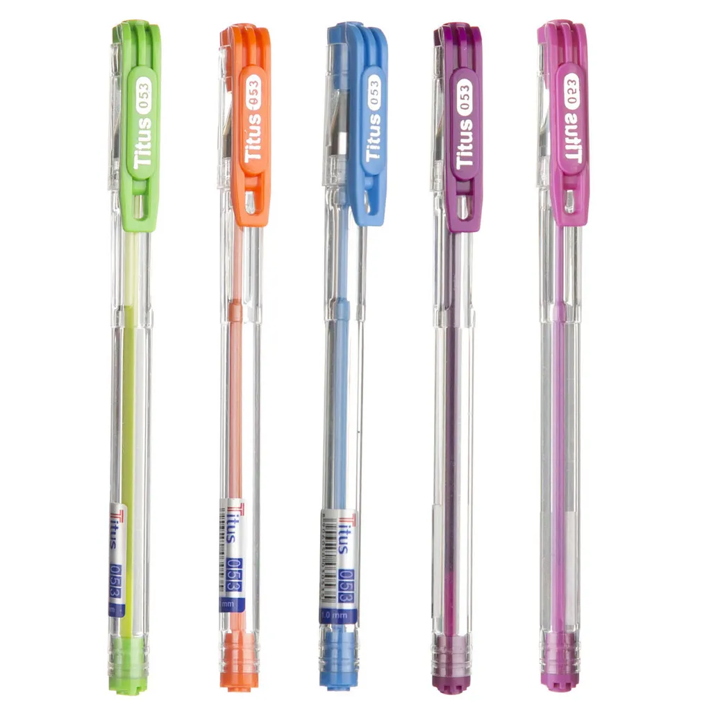 مجموعه 5 عددی خودکار تیتوس مدل T053-1.0mm Colorful