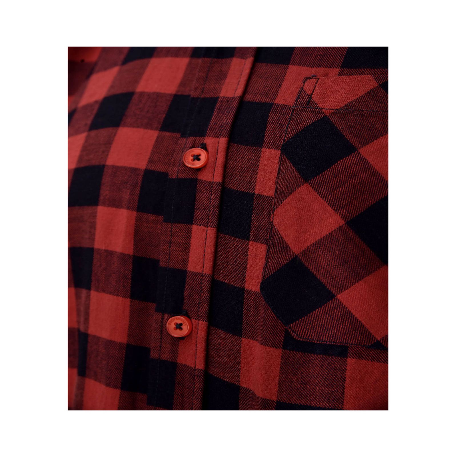 پیراهن آستین بلند مردانه بادی اسپینر مدل 5147 کد 1 رنگ قرمز -  - 4