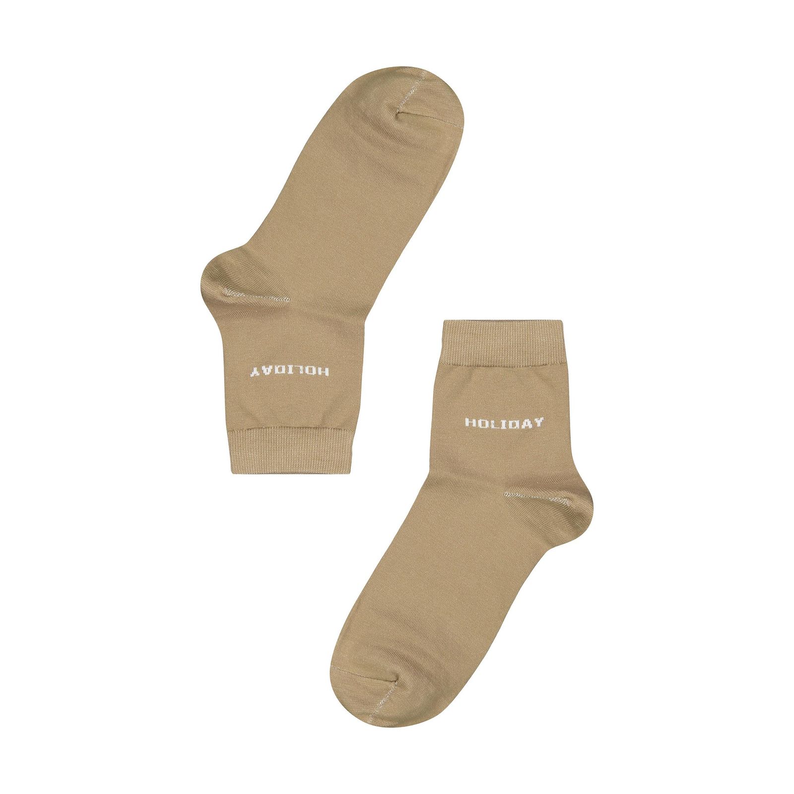 جوراب ساق بلند مردانه هالیدی مدل C277B4 -  - 1