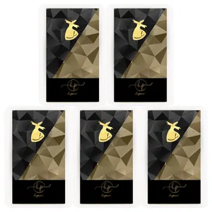 طلا گرمی 18 عیار کاپانی مدل عشق کد kc011-p5 بسته 5 عددی