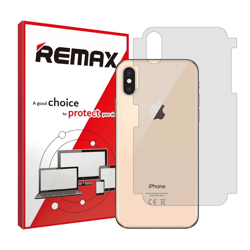 محافظ پشت گوشی شفاف ریمکس مدل HyGEL مناسب برای گوشی موبایل اپل iPhone XS