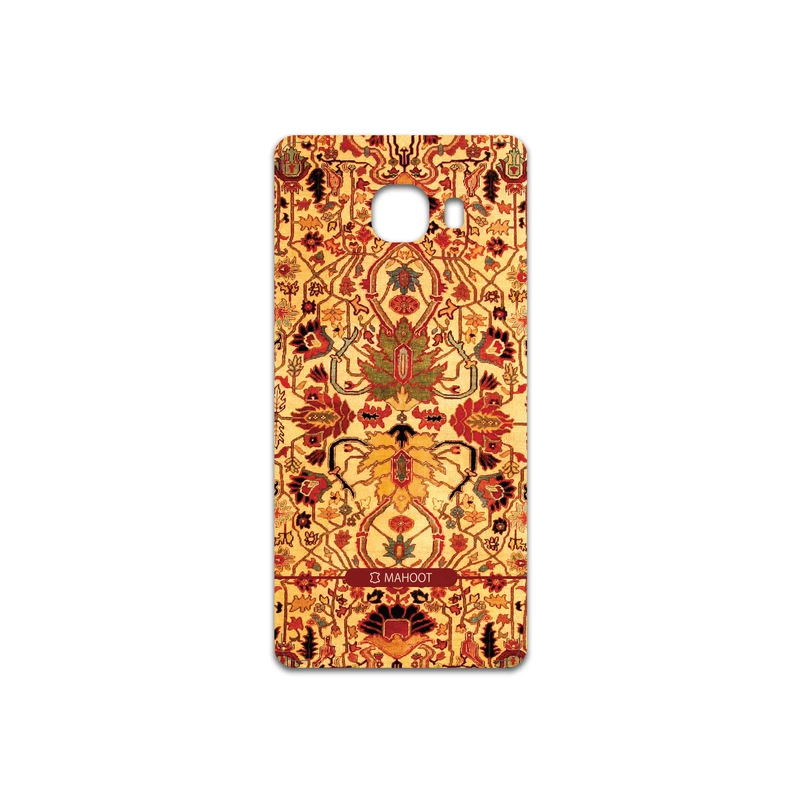 برچسب پوششی ماهوت مدل Persian-Carpet-Yellow مناسب برای گوشی موبایل سامسونگ Galaxy C5