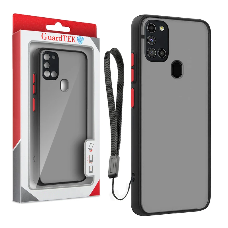 کاور گاردتک مدل MBC مناسب برای گوشی موبایل سامسونگ Galaxy A21s به همراه بند