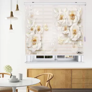 پرده زبرا زیو مدل 3D-1059 سایز 200x200 سانتی متر