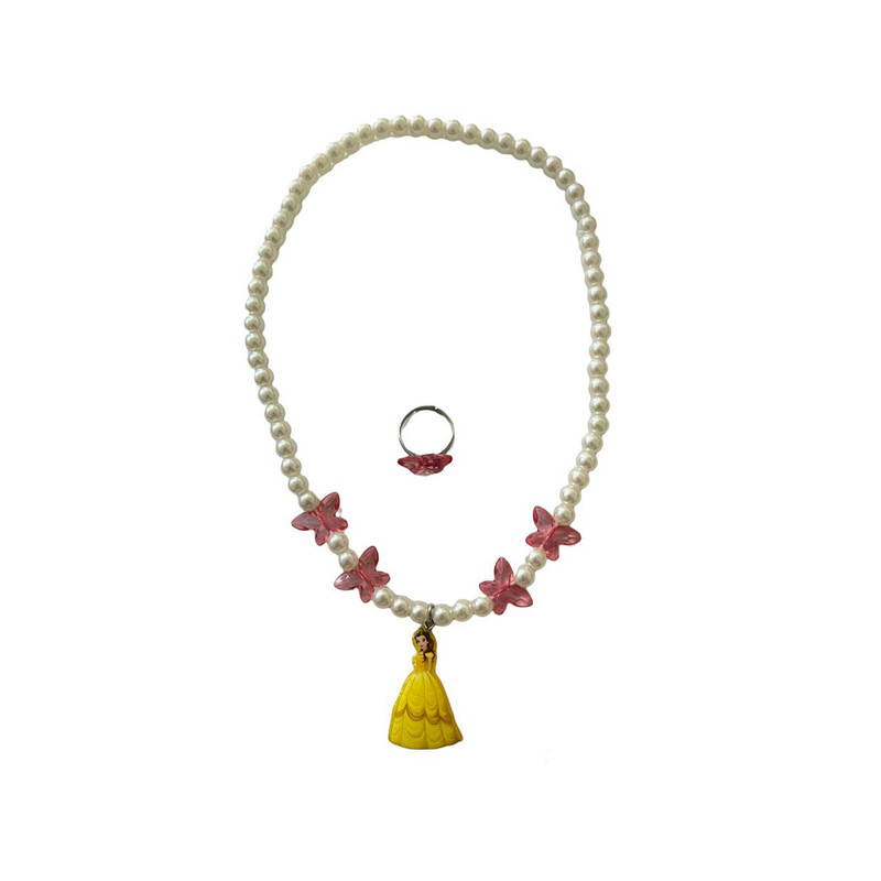 نیم ست دخترانه دیزنی مدل دیو و دلبر