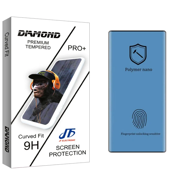 محافظ صفحه نمایش جی اف مدل Diamond Pro Nano Polymer مناسب برای گوشی موبایل سامسونگ Galaxy S10