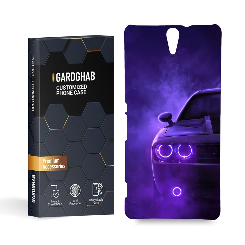 کاور گارد قاب مدل پسرانه مناسب برای گوشی موبایل سونی c5