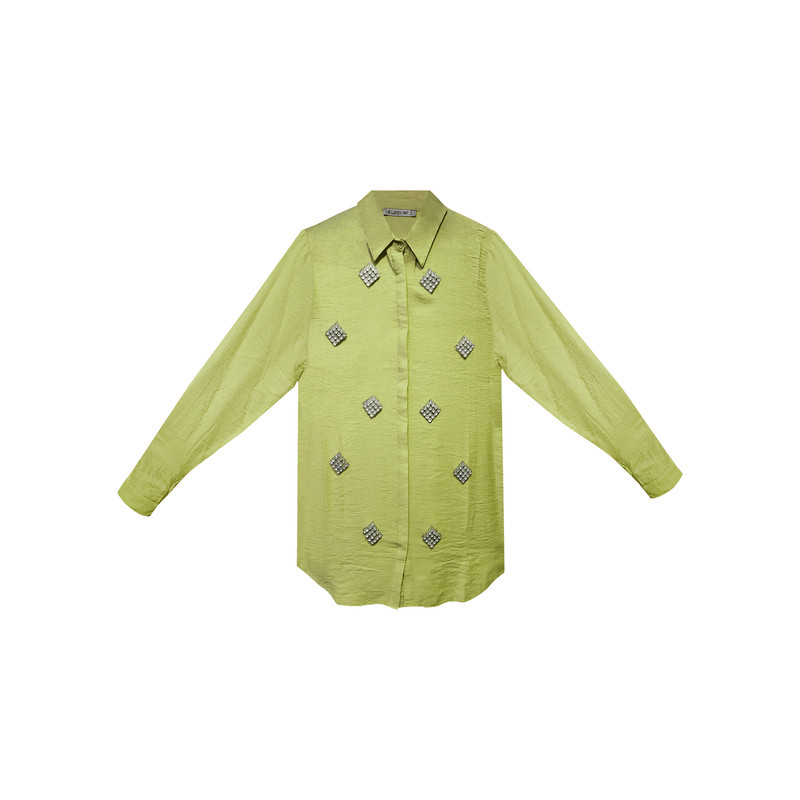 شومیز آستین بلند زنانه سالون مدل 0007