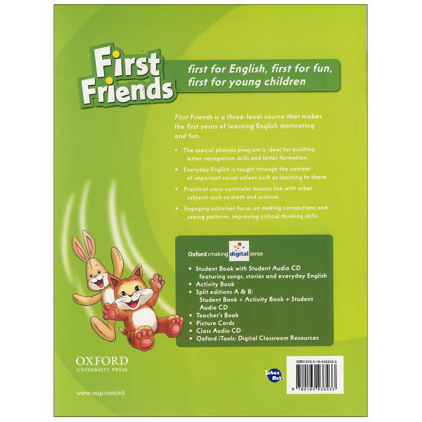 کتاب First Friends 1 اثر Susan lannuzzi انتشارات زبان مهر کتاب First Friends 1 اثر Susan lannuzzi انتشارات زبان مهر