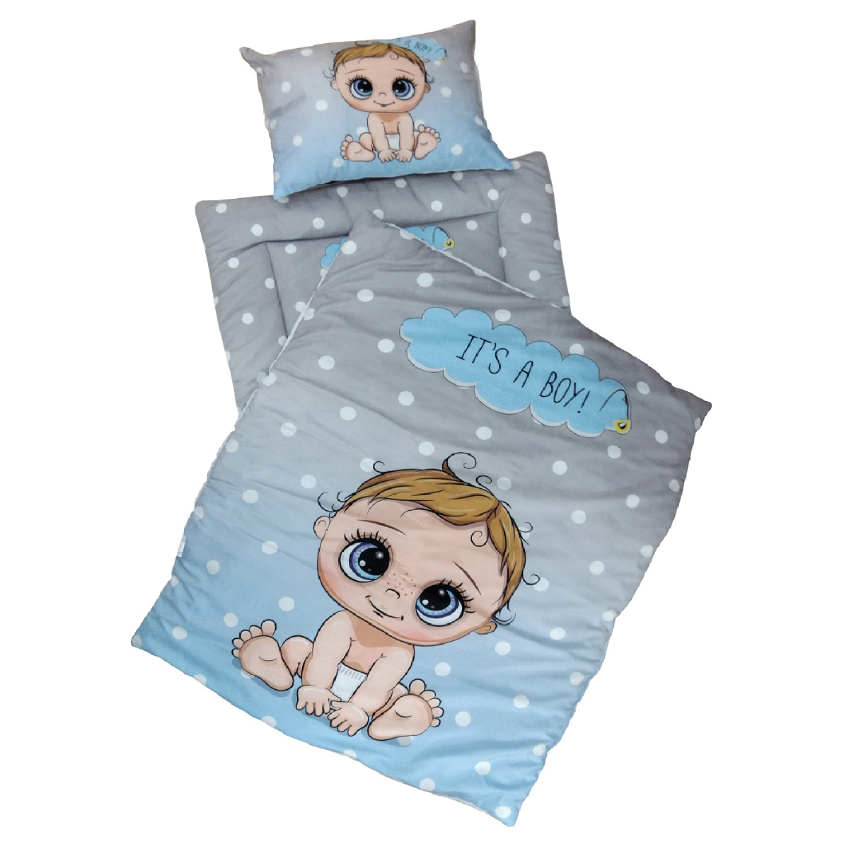 سرویس خواب 3 تکه نوزاد مدل baby