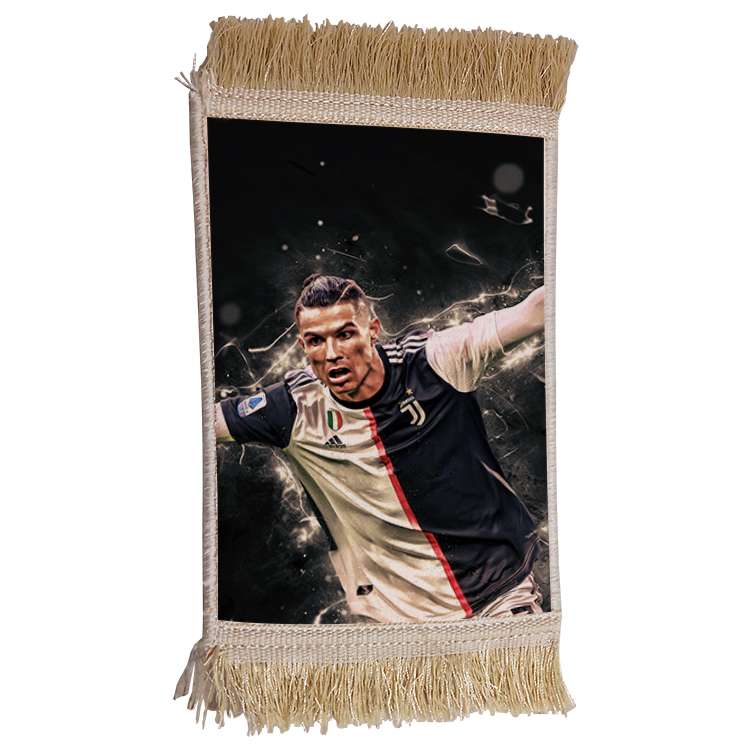 فرش ماشینی دیوارکوب مدل رونالدو کد 445