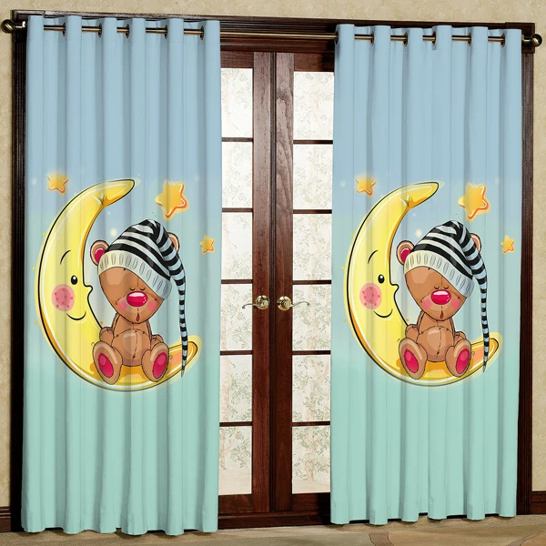 پرده پانچی کد 6181 سایز 280x140 سانتی متر