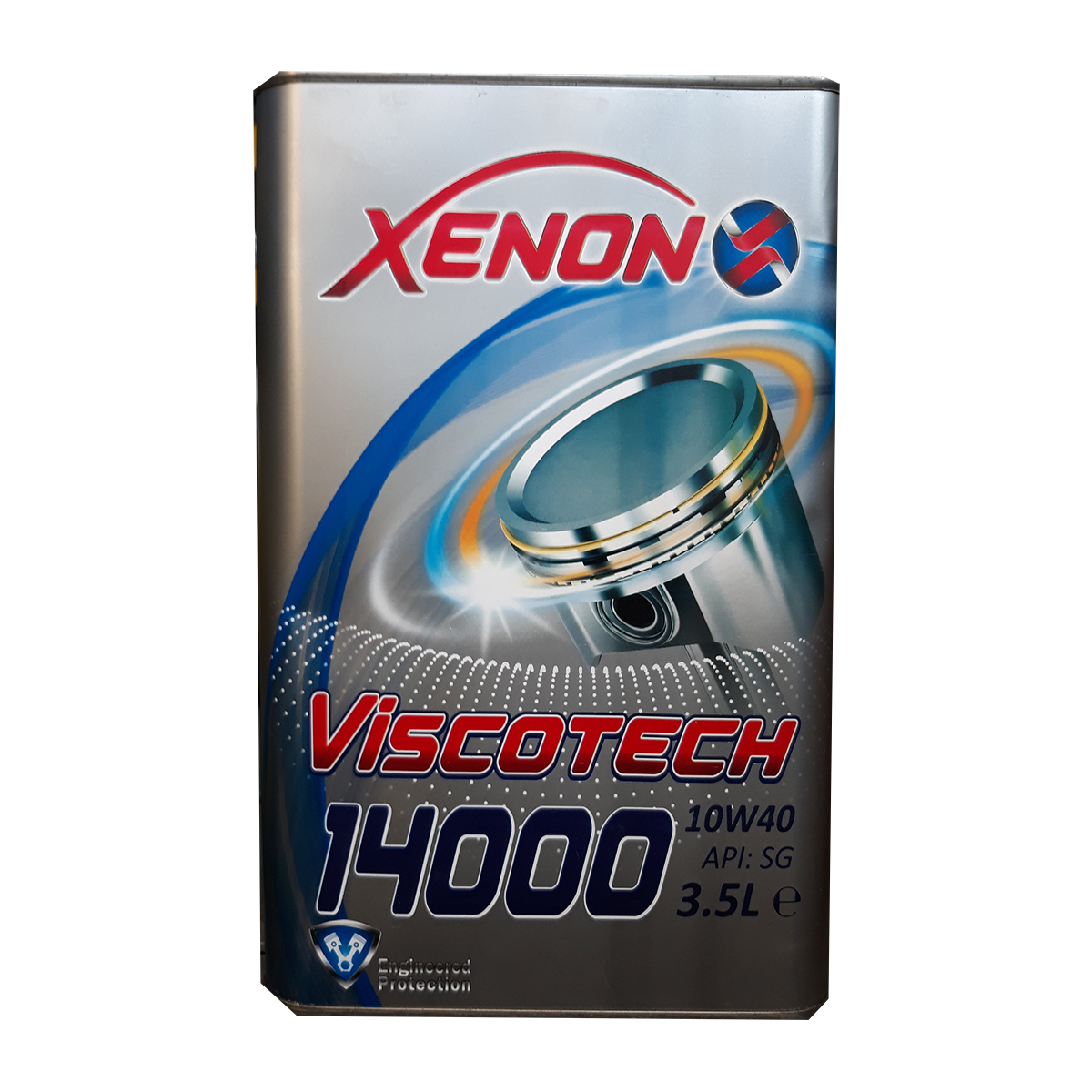روغن موتور خودرو زنون مدل VISCOTECH حجم 4 لیتر