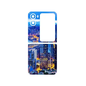 MAHOOT Hong Kong City Cover Sticker for Oppo Find N2 Flip