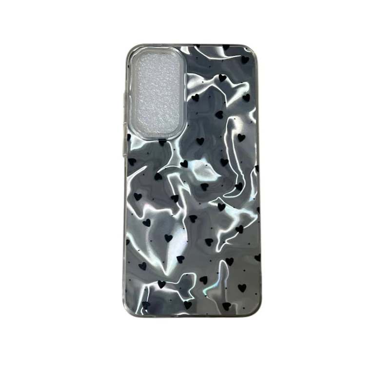 کاور مدل آینه ایی طرح قلب کد Io87 مناسب برای گوشی موبایل سامسونگ Galaxy S24 Ultra