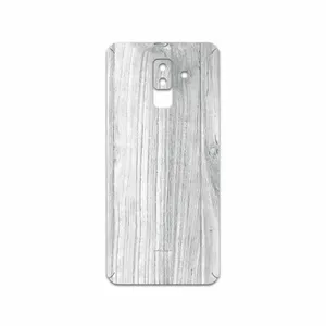 MAHOOT White Wood Cover Sticker for Samsung Galaxy A6 Plus 2018