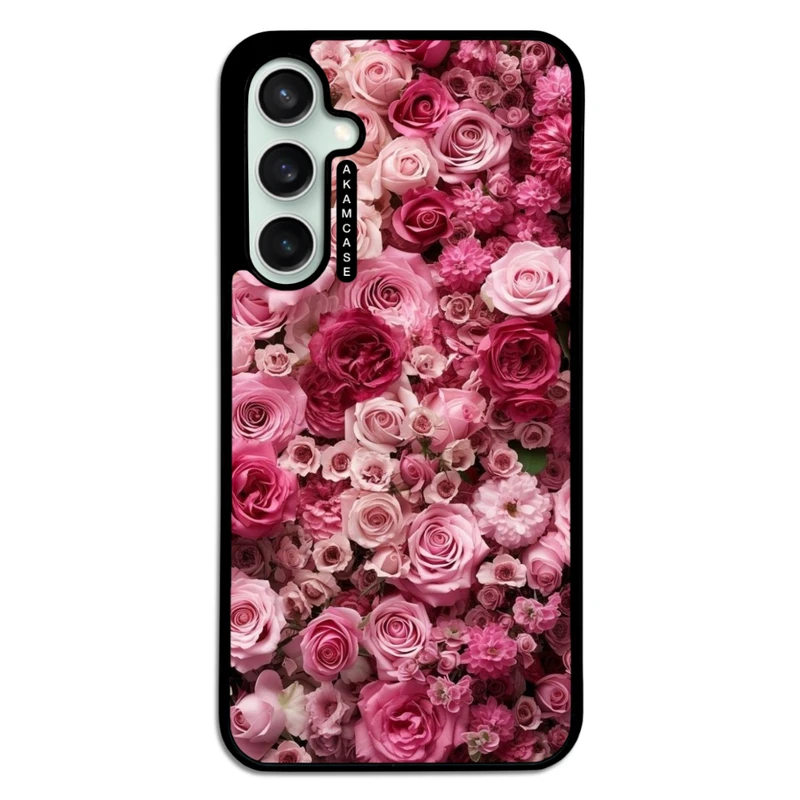 کاور آکام مدل AMC-WSGS23FE-FLOWERS-41 مناسب برای گوشی موبایل سامسونگ Galaxy S23 FE