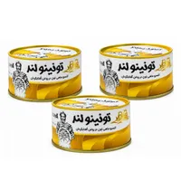 کنسرو ماهی در روغن آفتابگردان تونینولند - ۱۸۰ گرم بسته 3 عددی