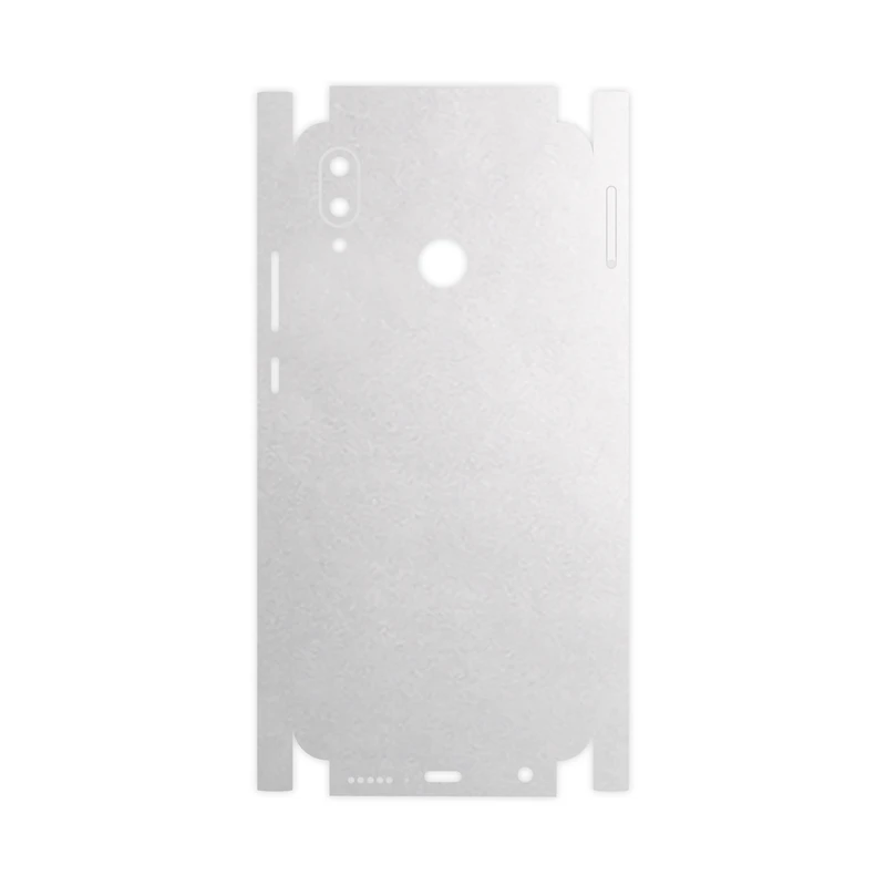 برچسب پوششی ماهوت مدل Metallic-White-FullSkin مناسب برای گوشی موبایل هوآوی Nova 3e