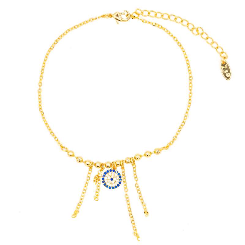 پابند زد جی جولری مدل Orb and Eye کد 210028 پابند زد جی جولری مدل Orb and Eye کد 210028