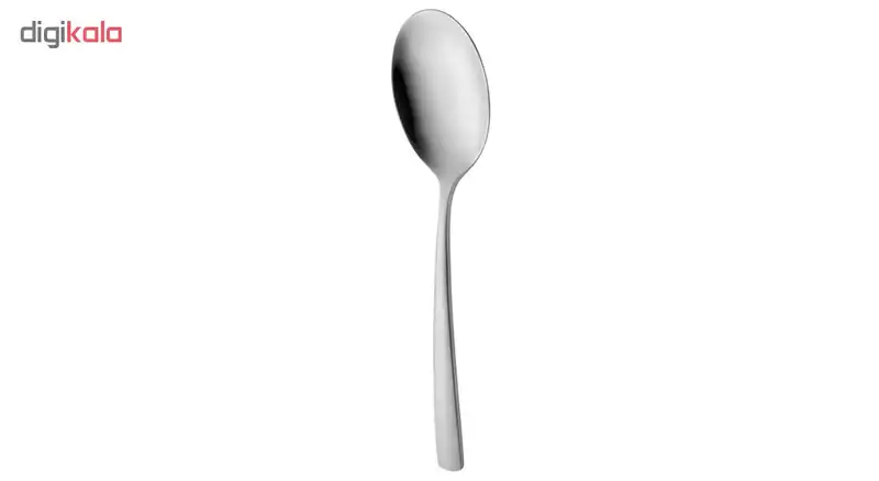 قاشق خورش خوری ناب استیل مدل فلورانس