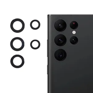 محافظ لنز دوربین بیوا مدل BG-05 مناسب برای گوشی موبایل سامسونگ Galaxy S22 Ultra