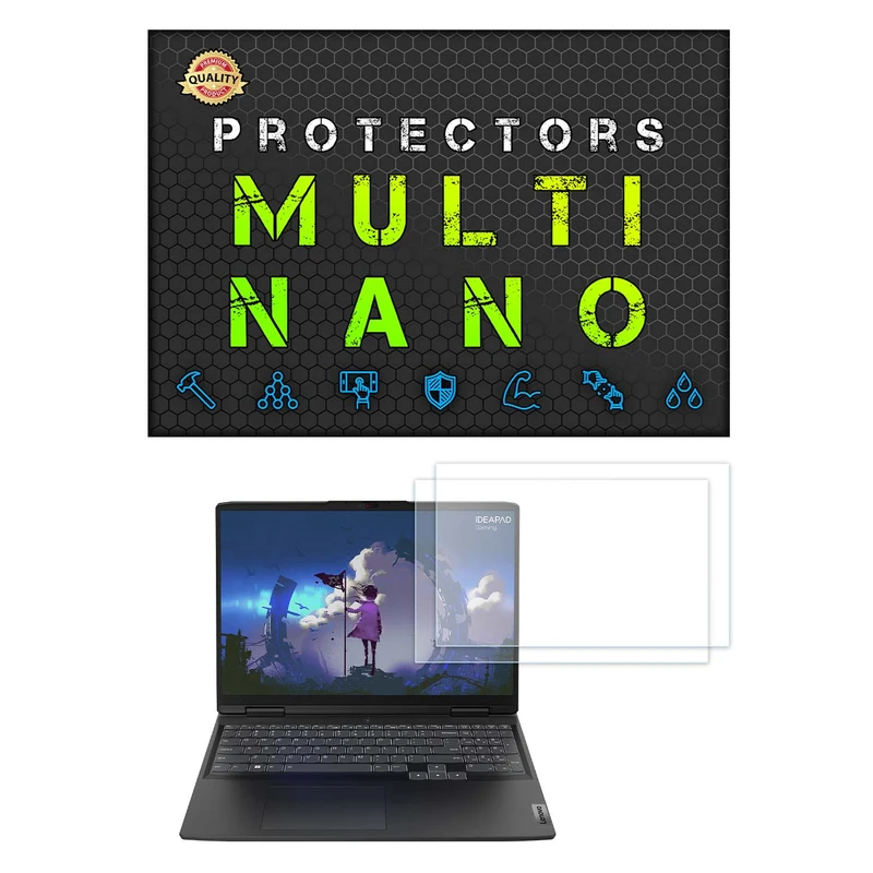 محافظ صفحه نمایش شفاف مولتی نانو مدل X-S2N مناسب برای لپ تاپ لنوو IdeaPad Gaming 3 15IAH7 15.6 inch 2022 بسته دو عددی