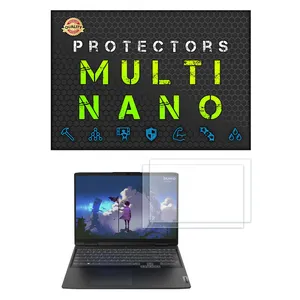 Multi Nano X-S2N Model Transparent Screen Protector For Lenovo IdeaPad Gaming 3 15IAH7 15.6 inch 2022 Laptop Pack Of 2