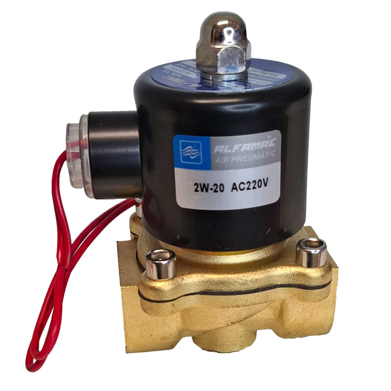 شیر برقی آلفامک مدل 2W-20-NC سایز 3/4 اینچ