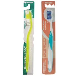 مسواک دورکو مدل Shiney White با برس متوسط به همراه مسواک تورنتو مدل 2007 با برس متوسط