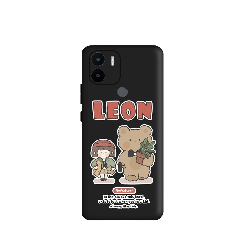 کاور قاب گارد طرح لئون و ماتیلدا کد t6442 مناسب برای گوشی موبایل شیائومی Redmi A1 Plus / Redmi A2 Plus 