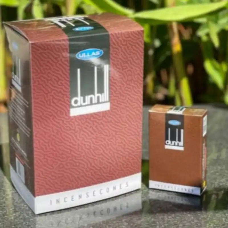 عود اولاس مدل آبشاری طرح دانهیل قهوه ای بسته 10 عددی