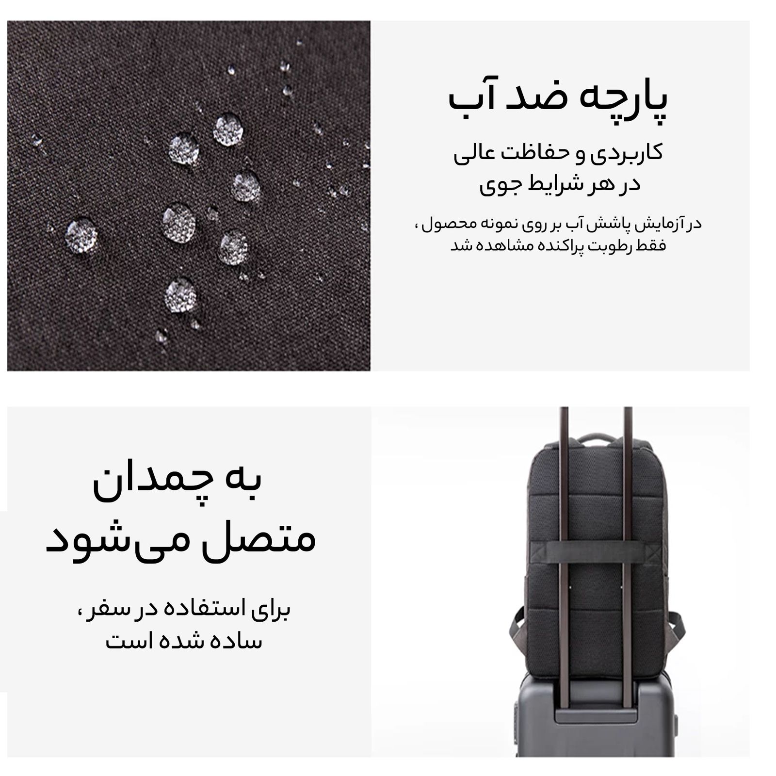 کوله پشتی سفری شیائومی مدل commuter backpack -  - 19
