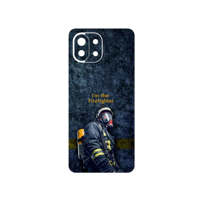 برچسب پوششی ماهوت مدل Firefighter مناسب برای گوشی موبایل شیائومی 11 Lite 5G NE