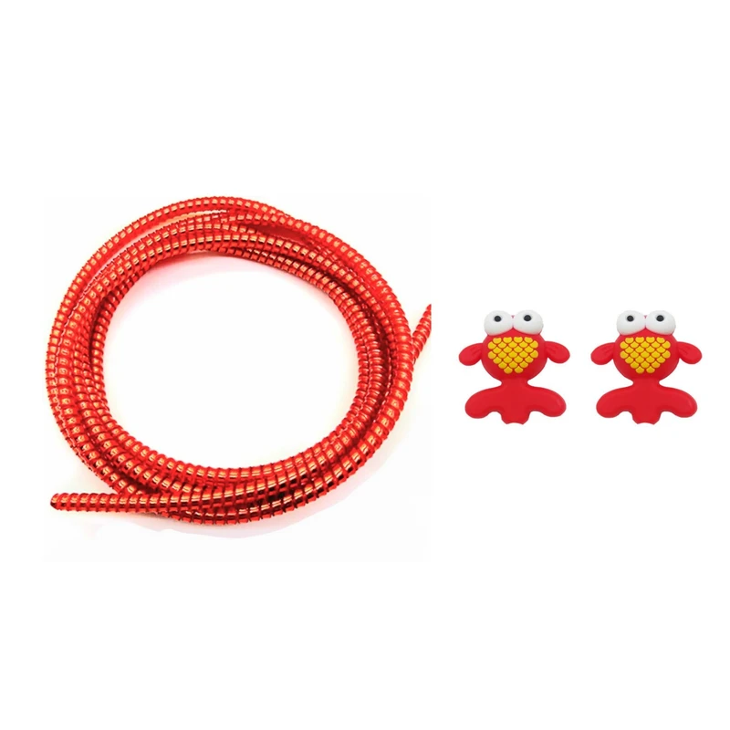 محافظ کابل شارژ و هندزفری مدل Fish200 بسته سه عددی 