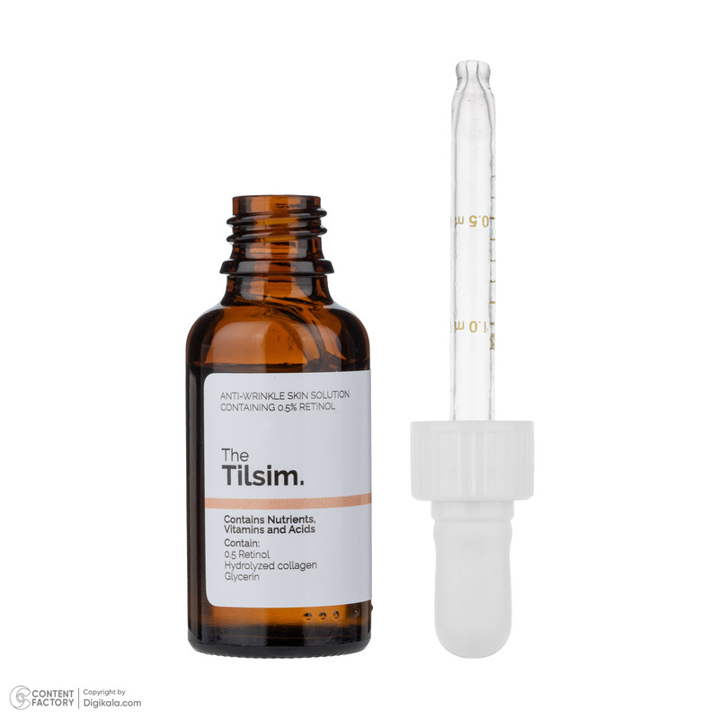 سرم ضد چروک پوست تیلسیم مدل FRAGRANCE FREE مناسب برای انواع پوست حجم 30 میلی‌لیتر
